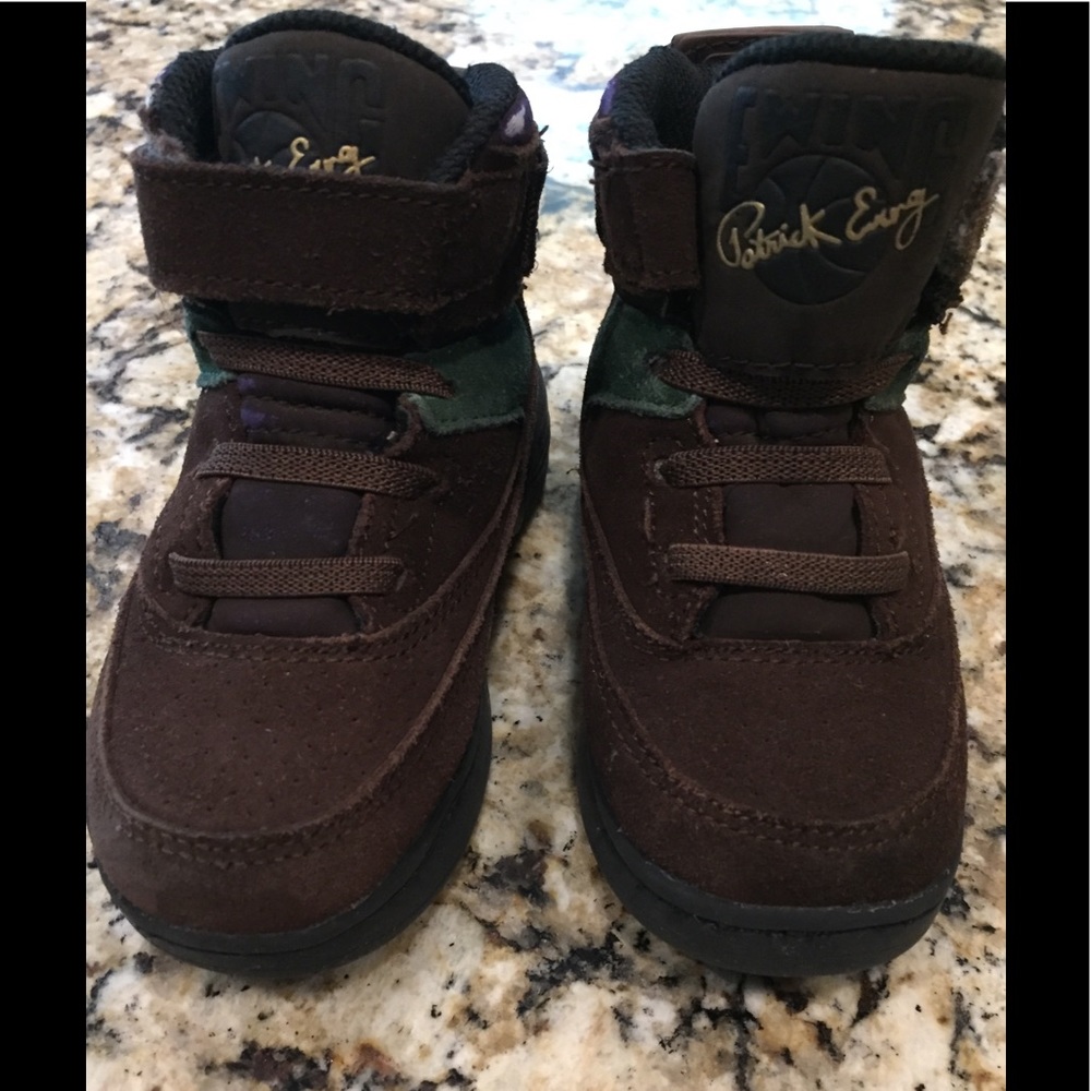 Vintage Patrick Ewing Beef & Broccoli Infant Boots